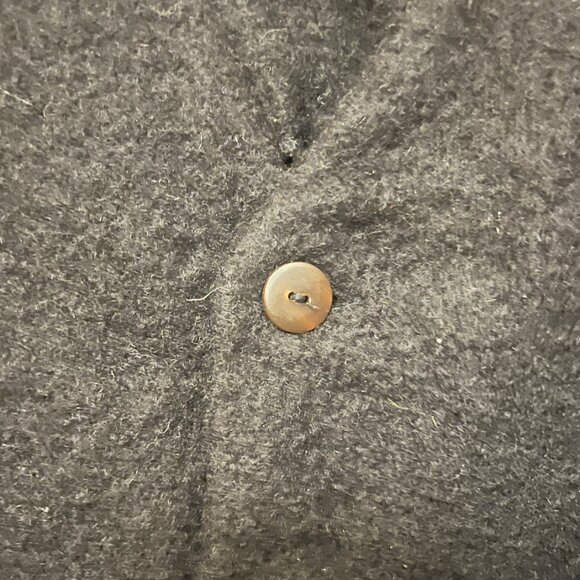 COMRAGS Vintage Wool & Mohair Blend Cardigan Jacket - Made in Canada - Black NWT - Picture 10 of 14